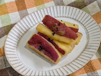 ほっこり美味♡さつまいもの甘辛煮