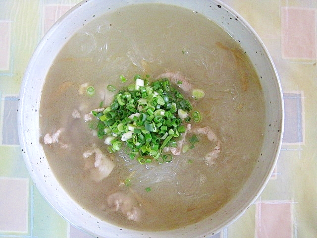 台湾風春雨スープ　☆温まってヘルシーダイエット☆