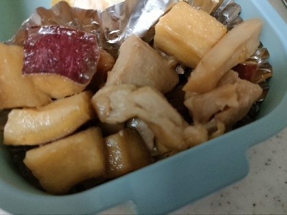 ボリュームおかず☆鶏肉とさつまいもの照り焼き