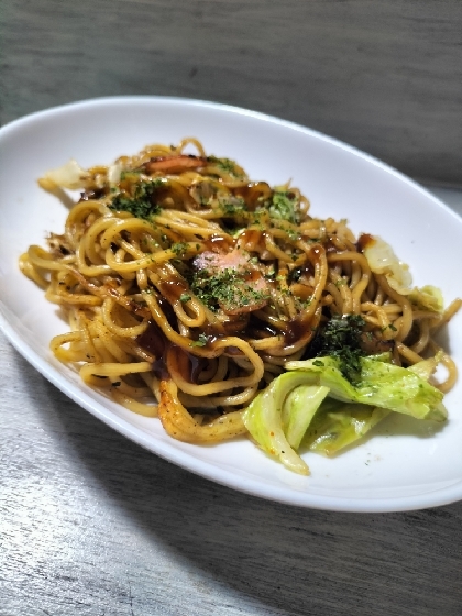 野菜たっぷり焼そば