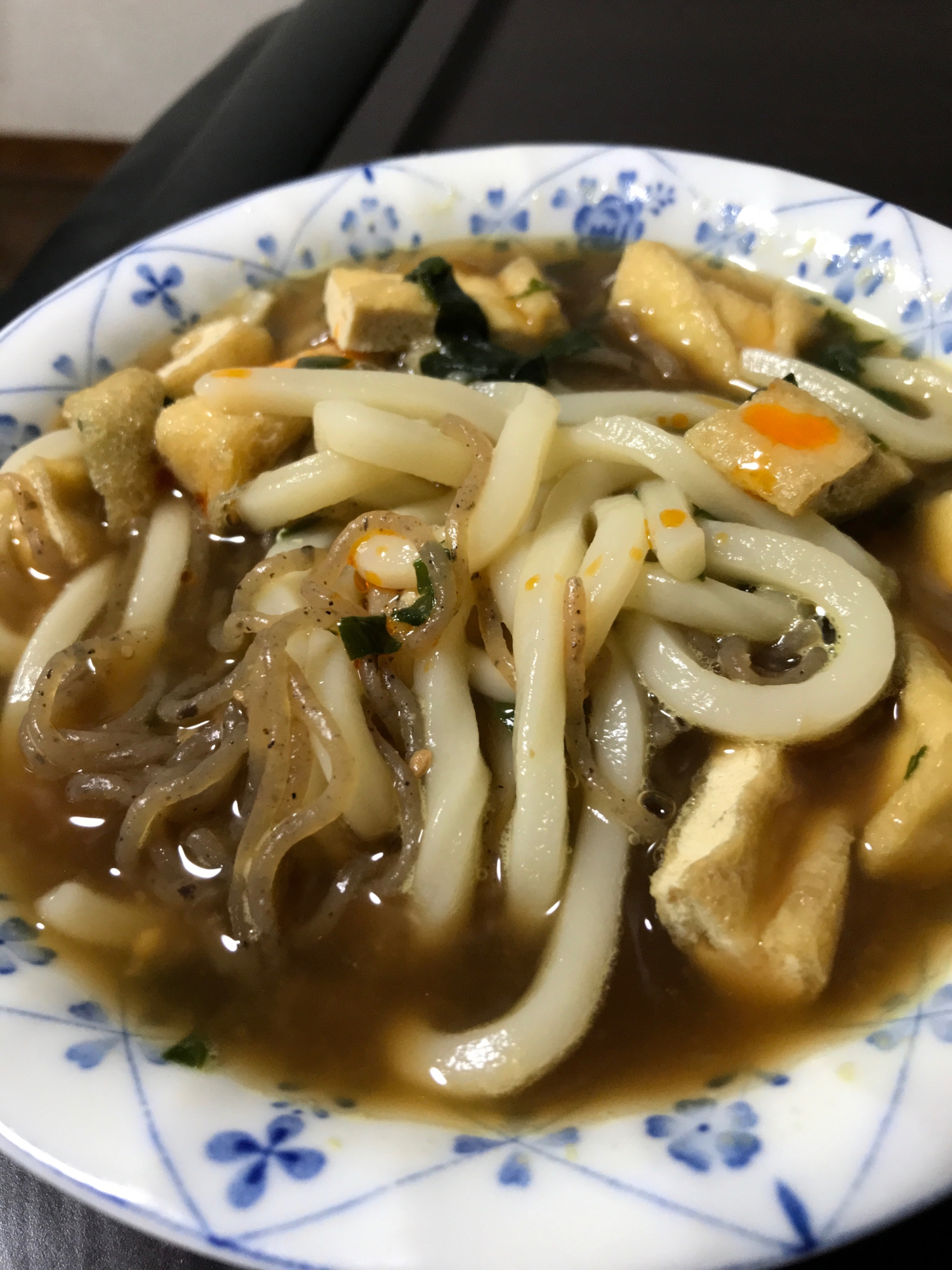 暑い時こそ、熱々鍋焼きうどん