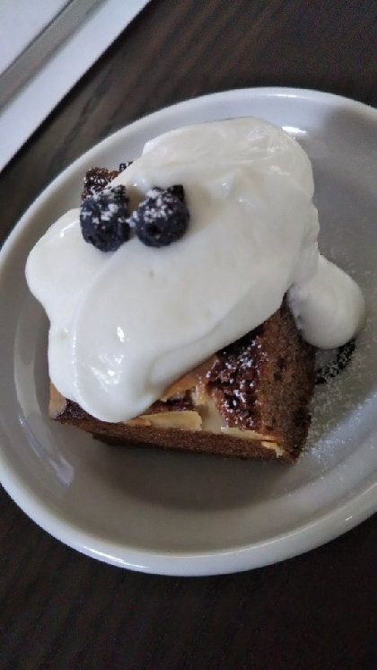 シナモン香る♡チョコチップパウンドケーキ