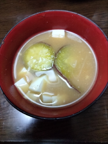 簡単☆さつま芋の味噌汁