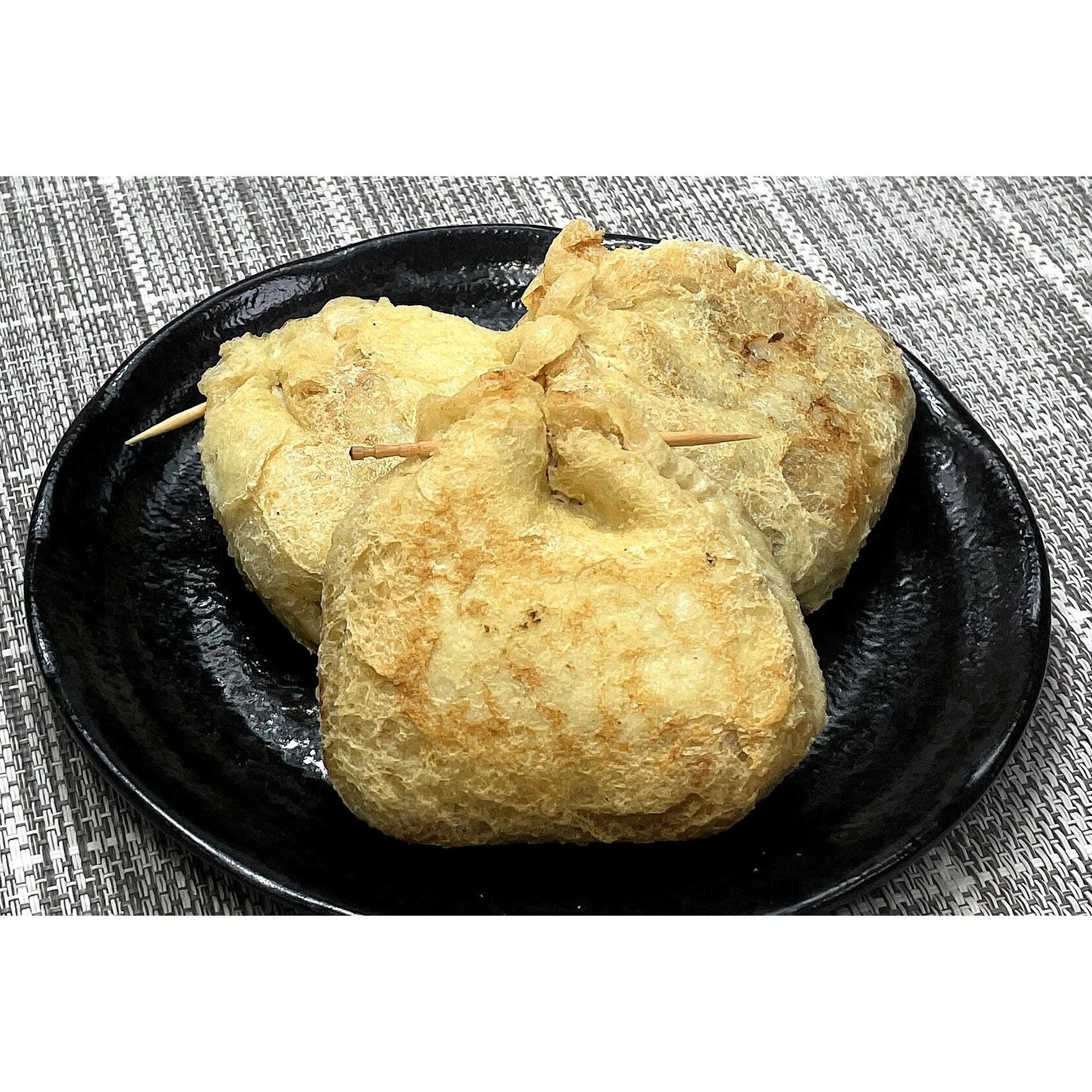 納豆と山芋のねばとろ巾着★動画あり★