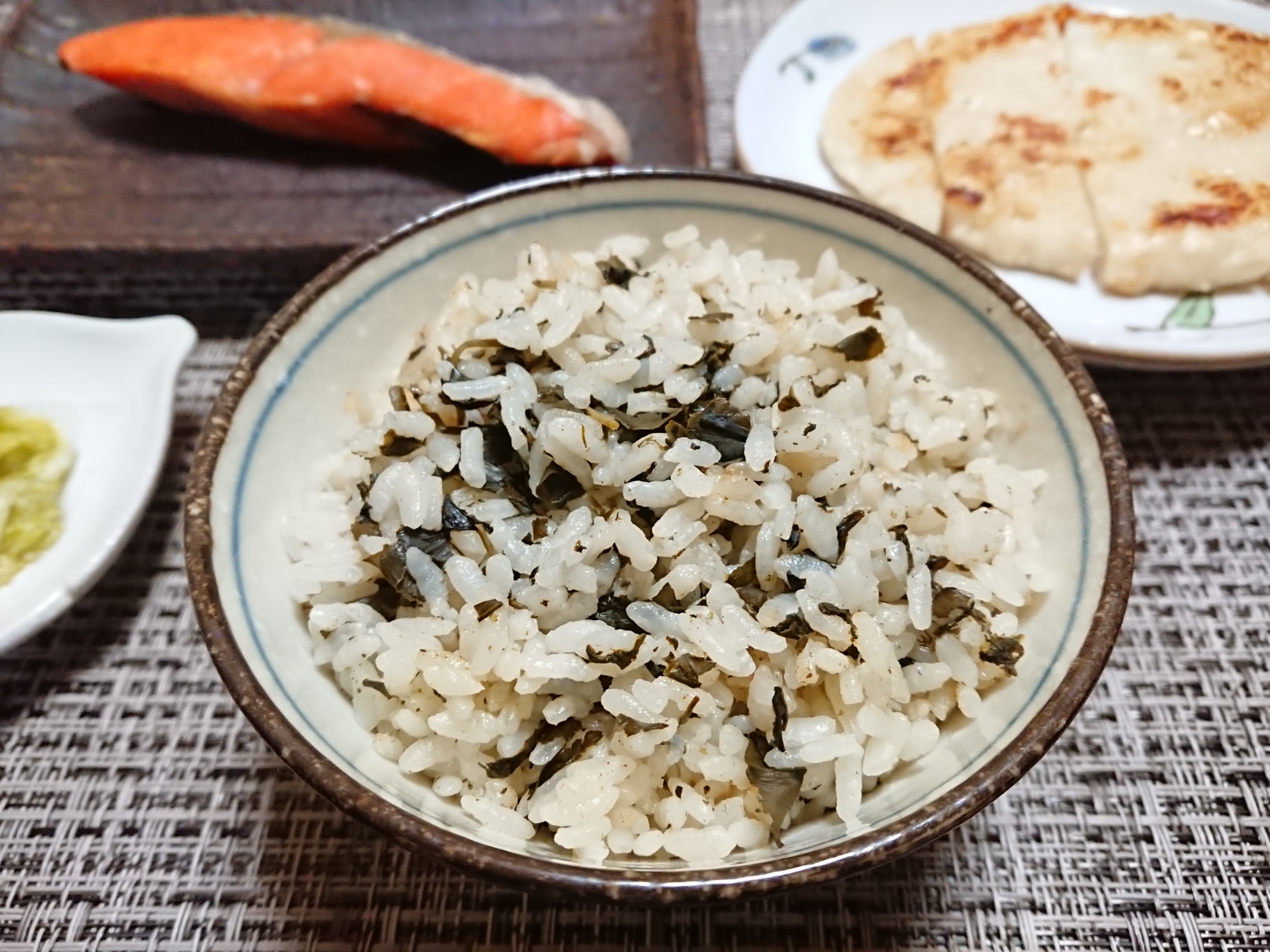 精進料理☆出がらし茶飯