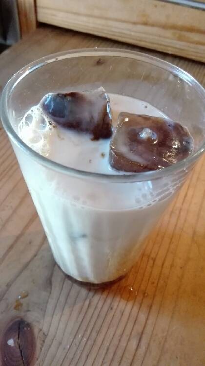 豆乳入り氷コーヒー