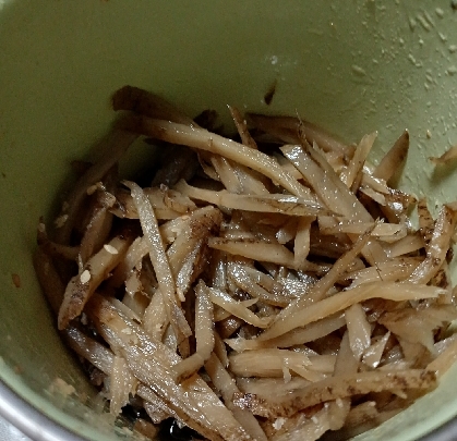 常備菜として♪子供も食べやすいきんぴらごぼう
