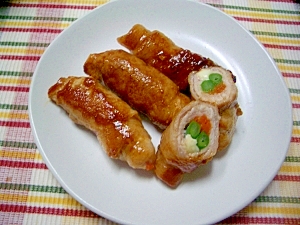 豚肉ロール巻き