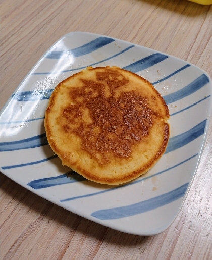 バナナと卵で作るꕤバナナホットケーキ☆