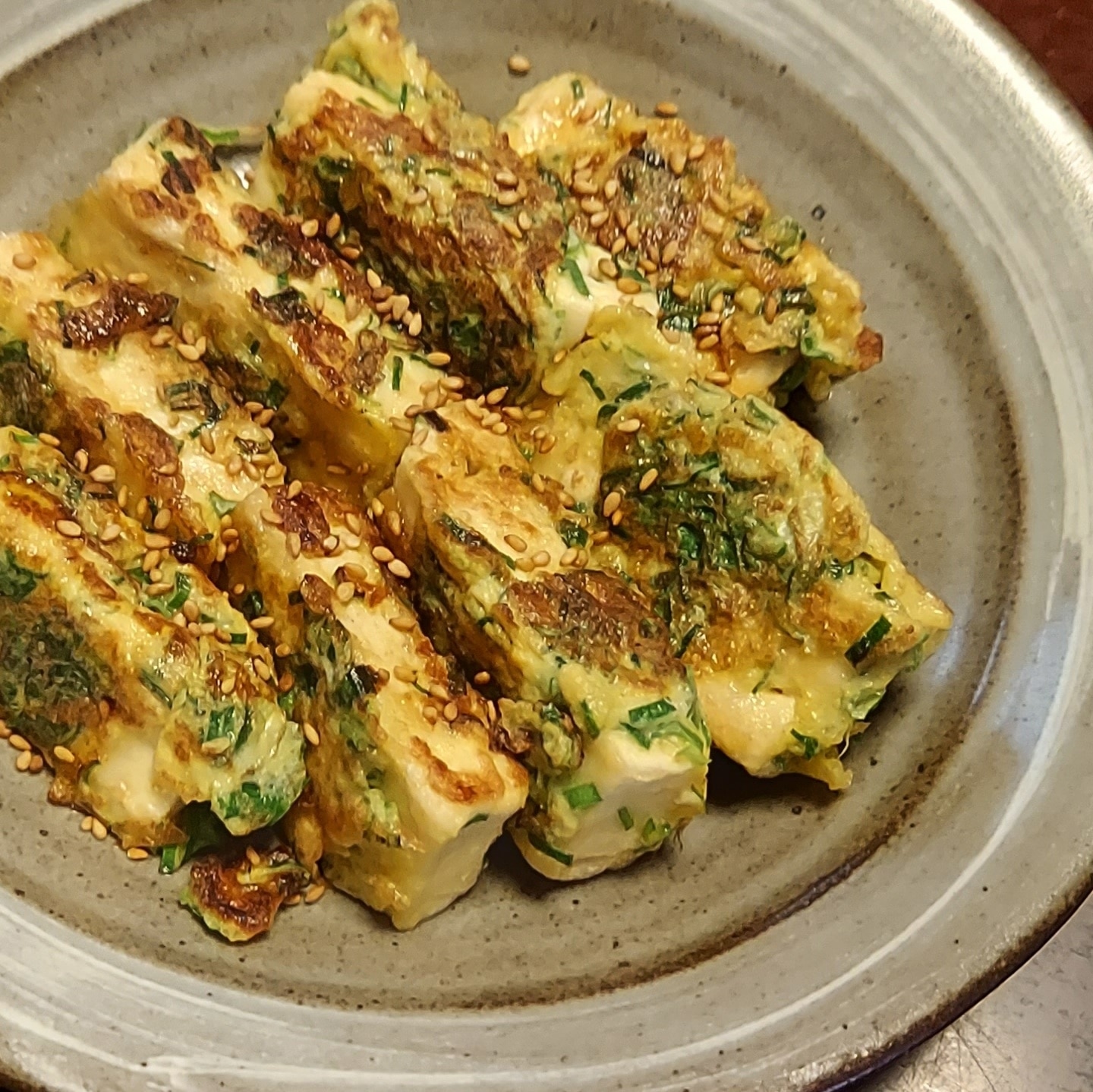 ニラと豆腐のチヂミ レシピ・作り方 by ☆KAKO☆ - 楽天レシピ