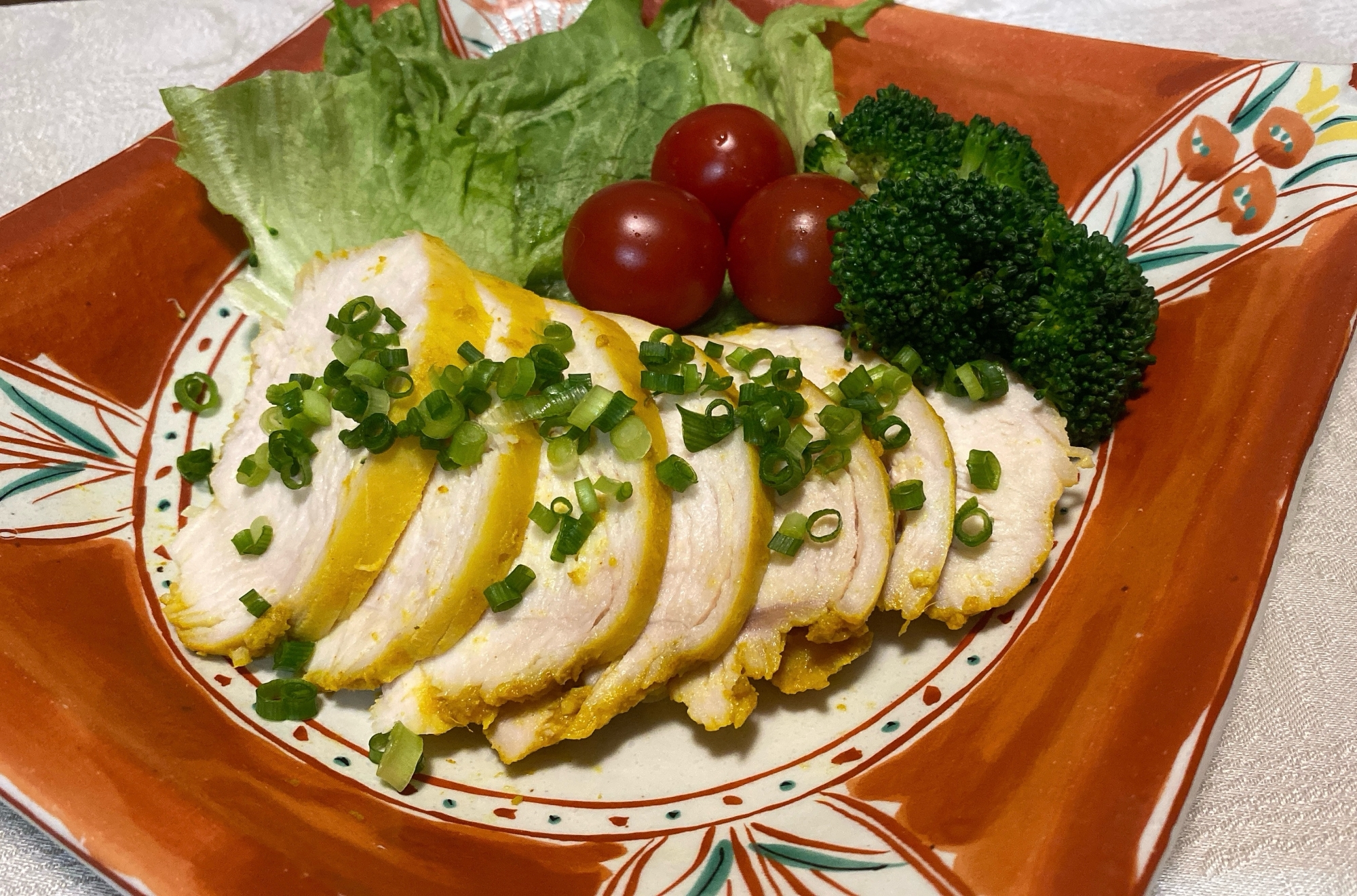 簡単！しっとり！サラダチキン(しょうが風味)