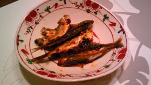 豆鯵 食べるラー油で簡単 レンジ焼き レシピ 作り方 By Yushiyutot 楽天レシピ