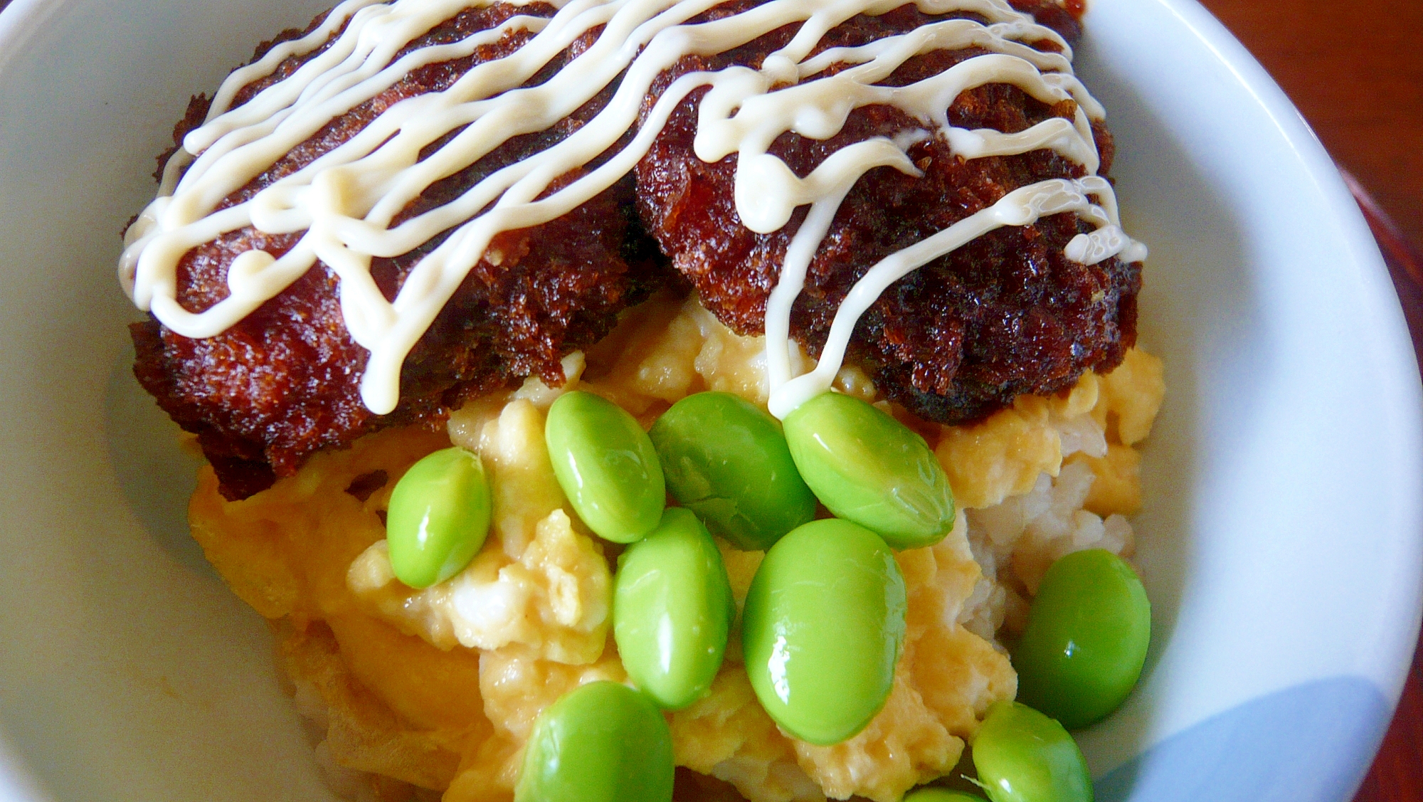 ❤　冷食を使って！　簡単カツ卵丼　❤