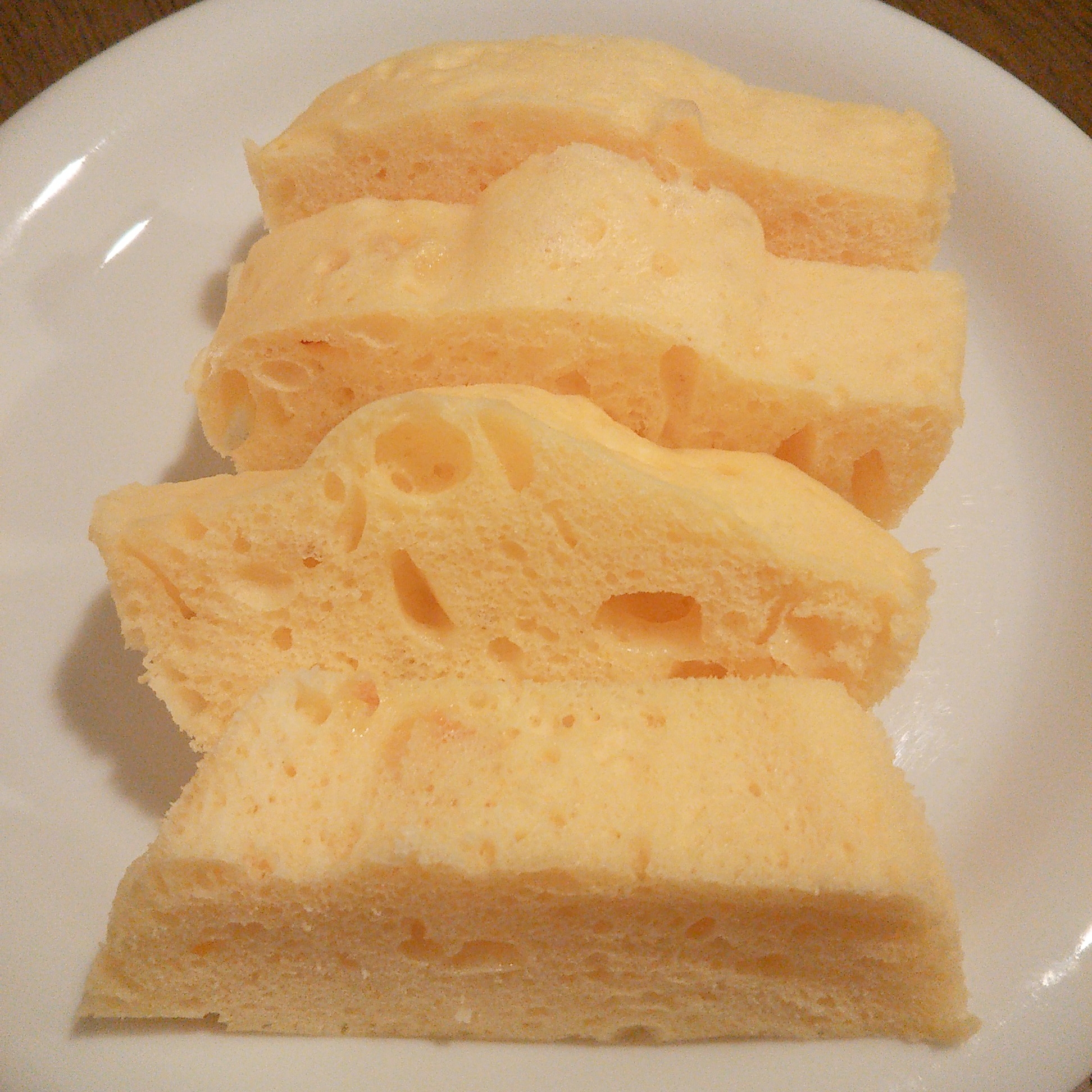 レモン風味のチーズ蒸しパン