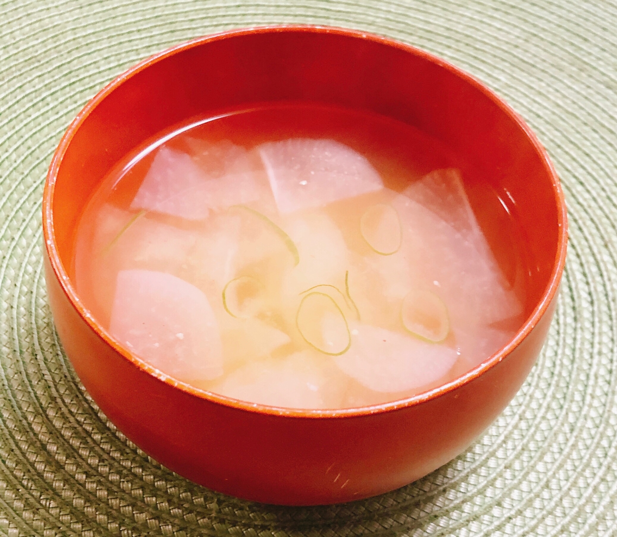 大根ねぎのお味噌汁✧˖°