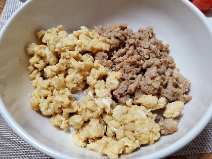 豚そぼろ丼　お弁当にも♩