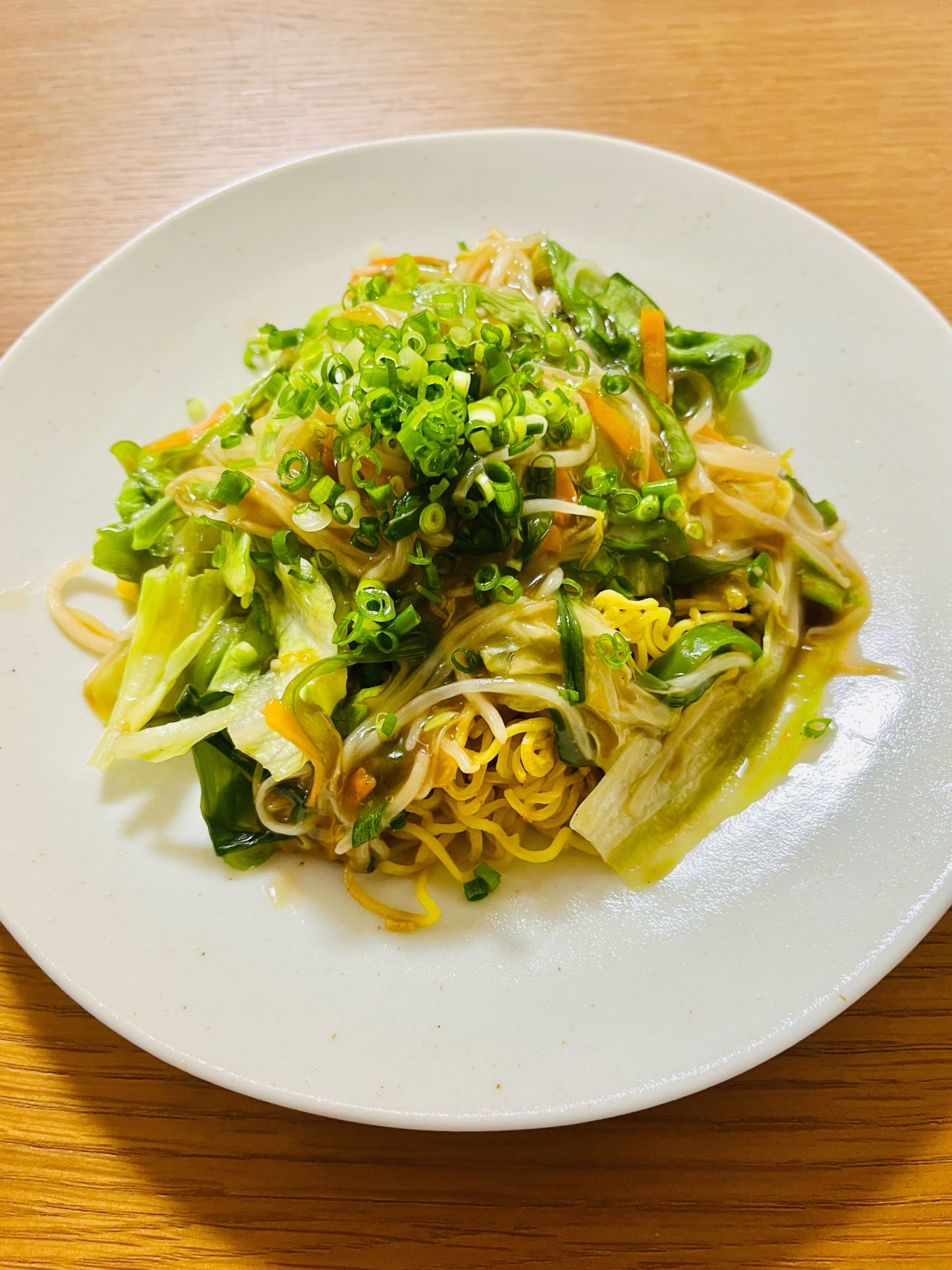 冷蔵庫に有る野菜だけで！あんかけ焼きチャンポン☆彡