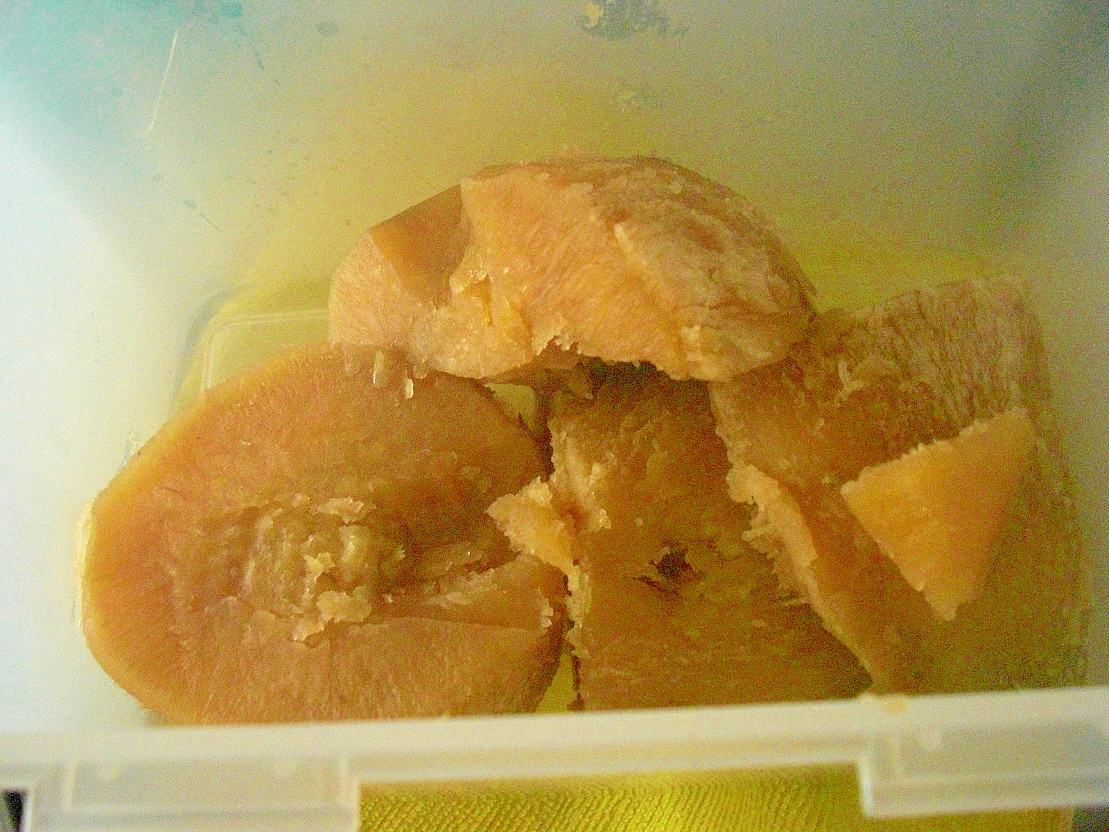 甘くない薩摩芋のオレンジ煮込み