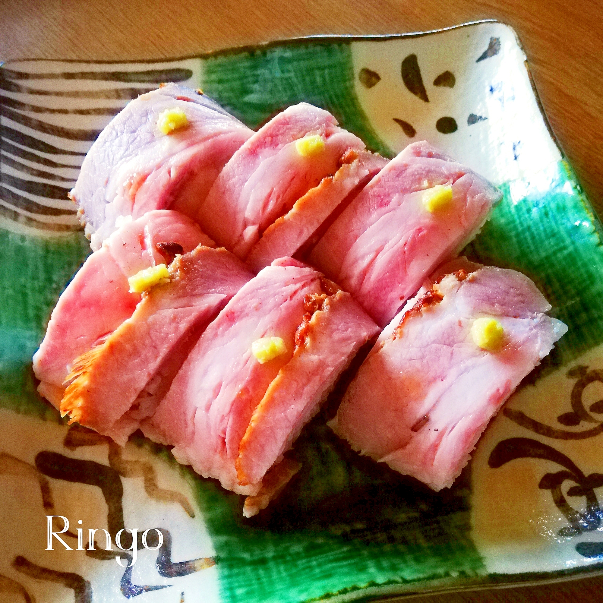 ローストポークを使って!簡単巻き寿司♬