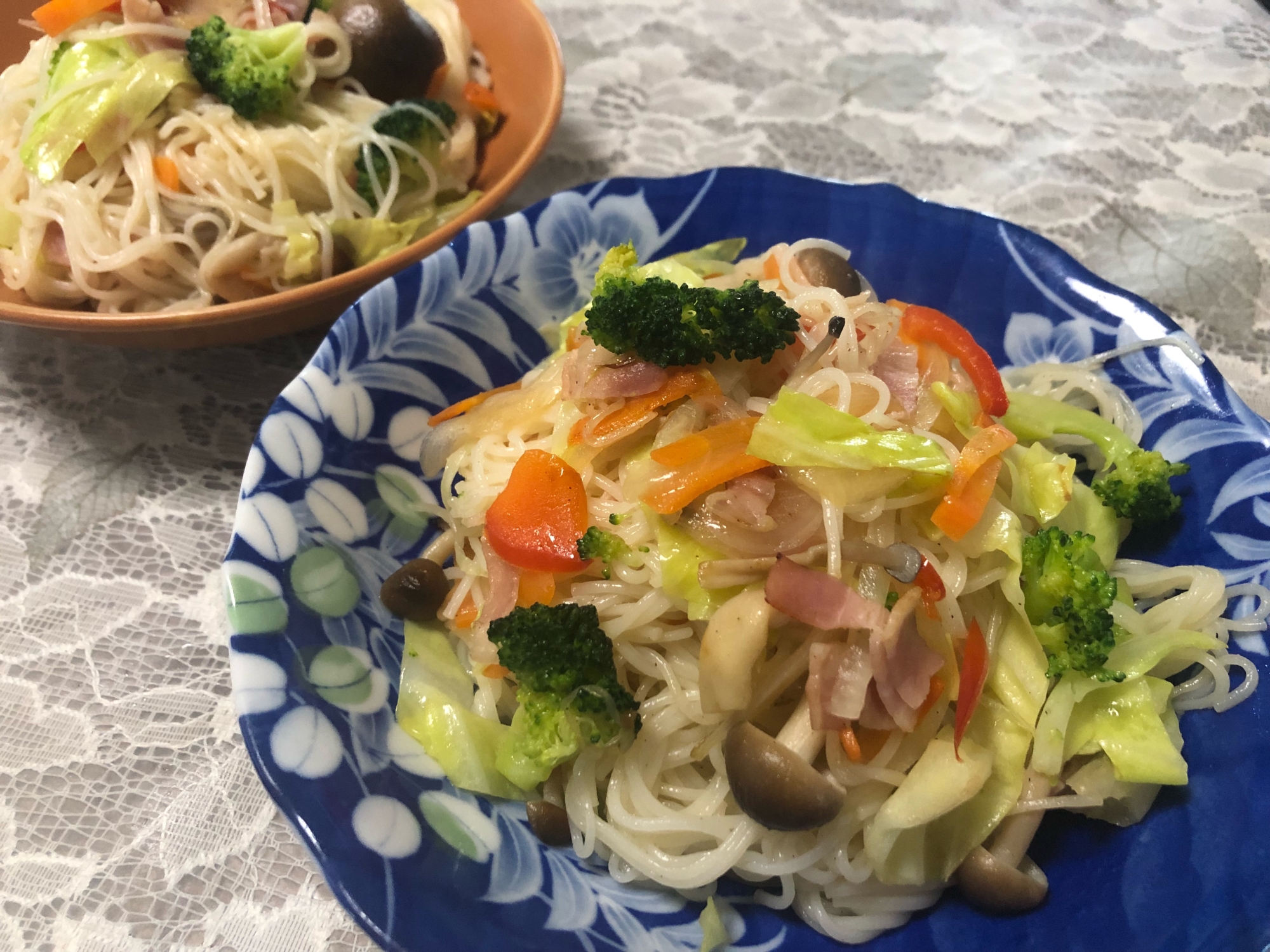 残り物で★そうめんチャンプルー★