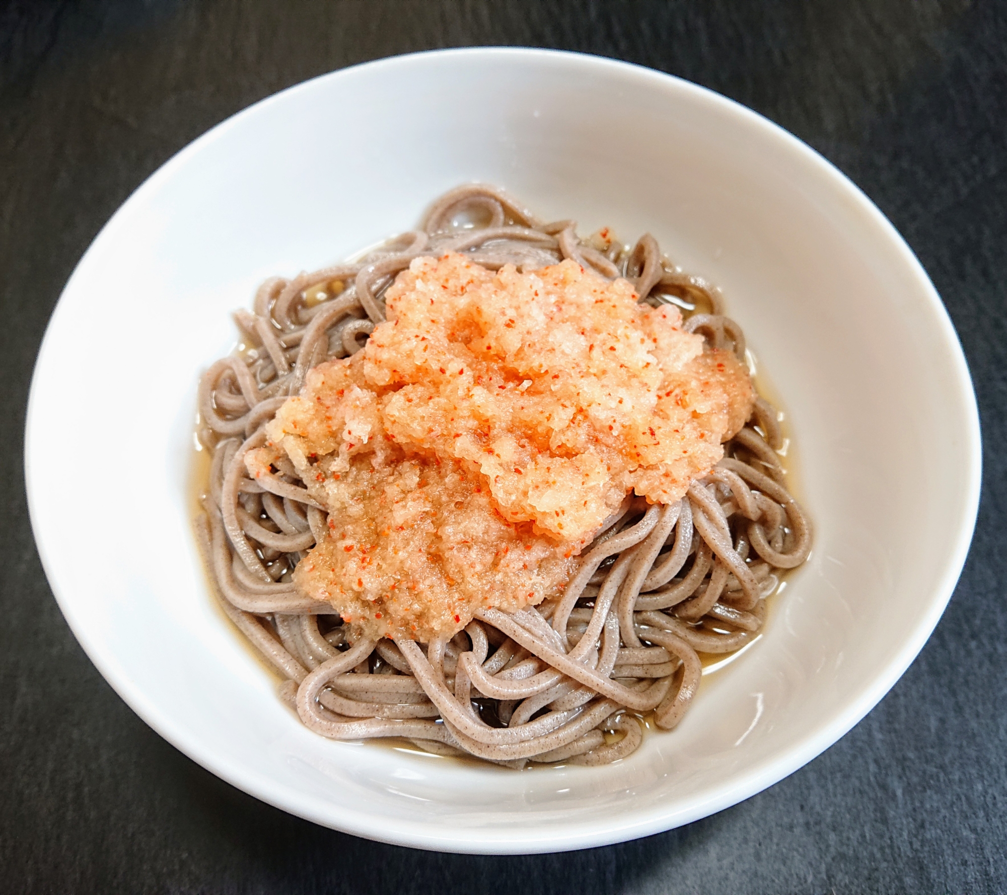 冷やし☆もみじ大根おろし蕎麦