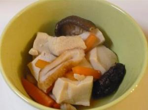 こうや豆腐の煮物