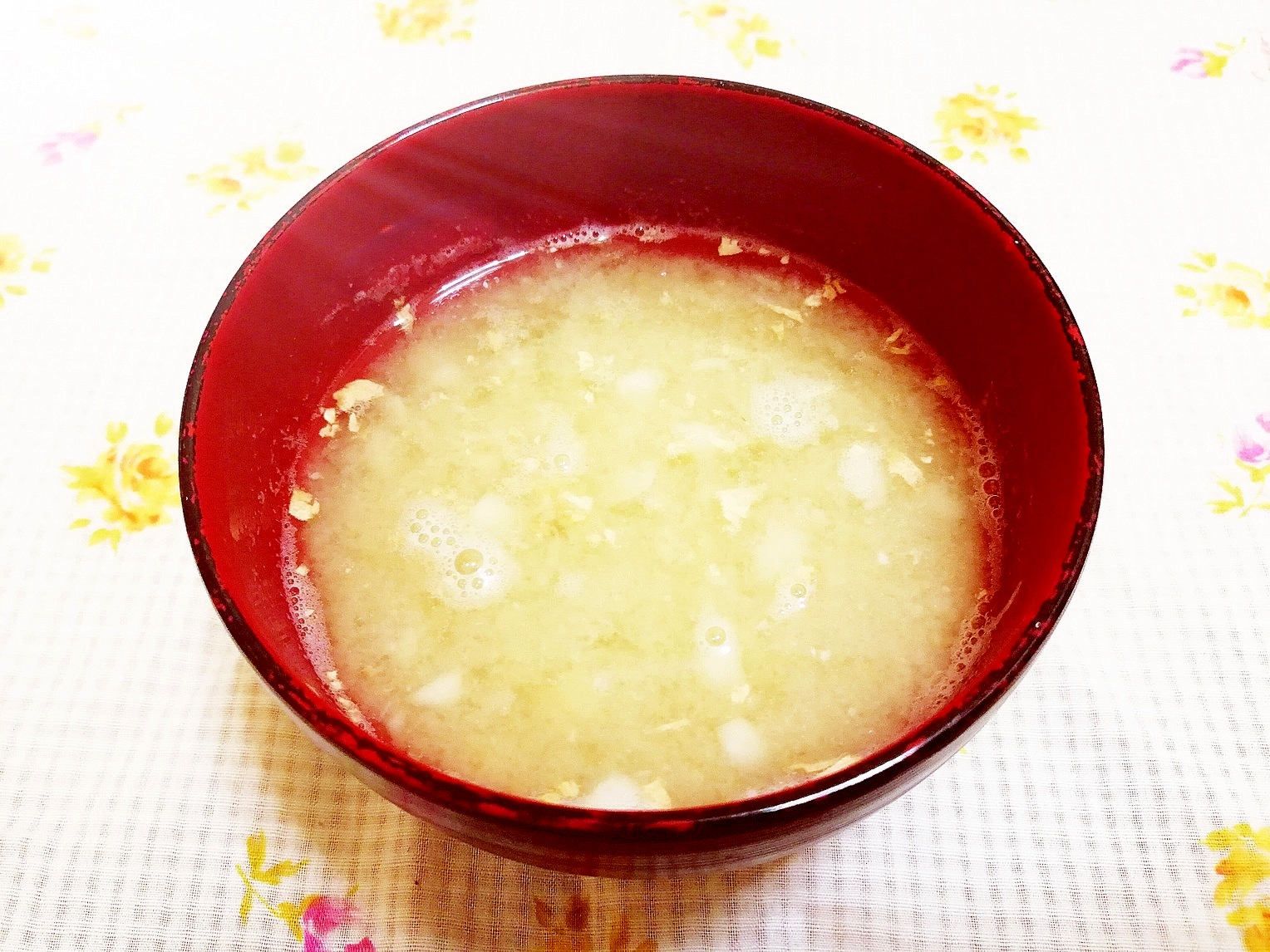すりおろし大根と生姜のお味噌汁