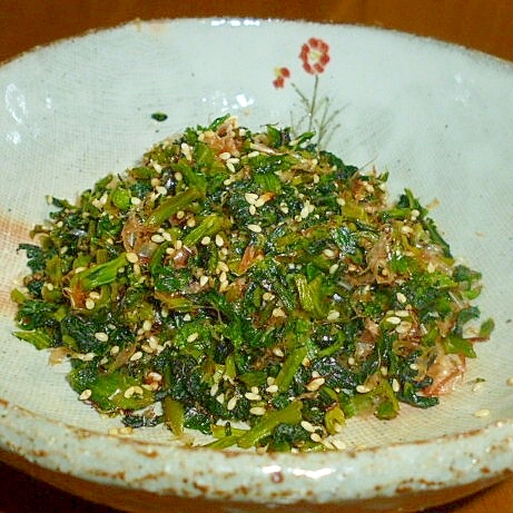 ご飯のお供に☆菜の花のふりかけ♪