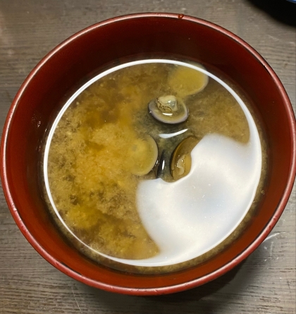 冷凍しじみの味噌汁