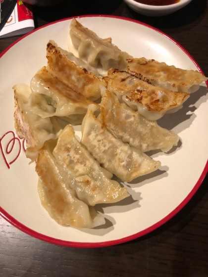 旬の筍を入れた餃子初めて食べました！
リピします(^^)