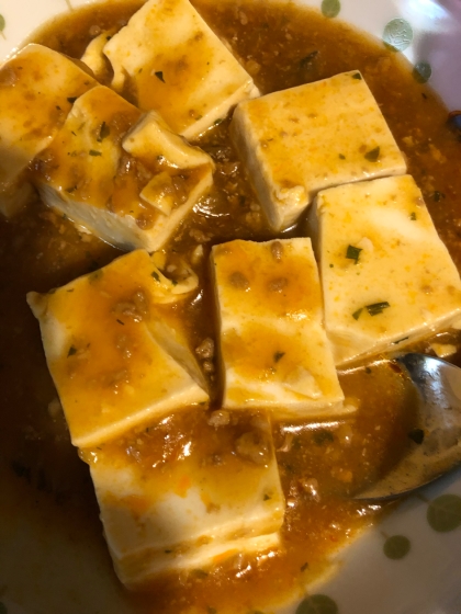 簡単でおいしい麻婆豆腐