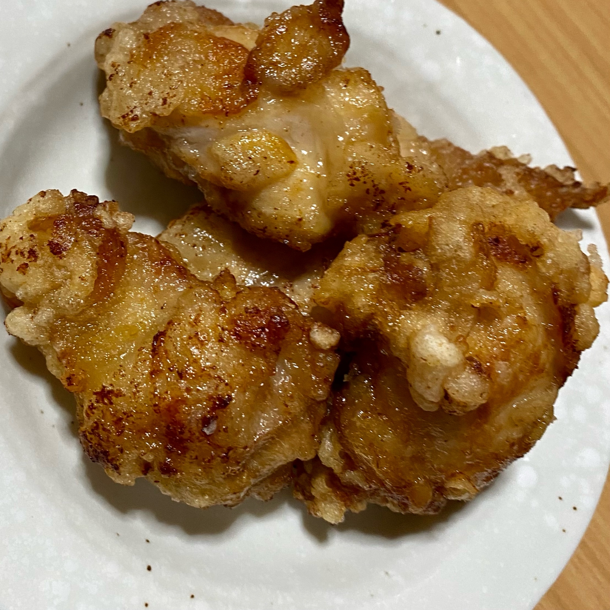 マヨで柔らか鳥の唐揚げ