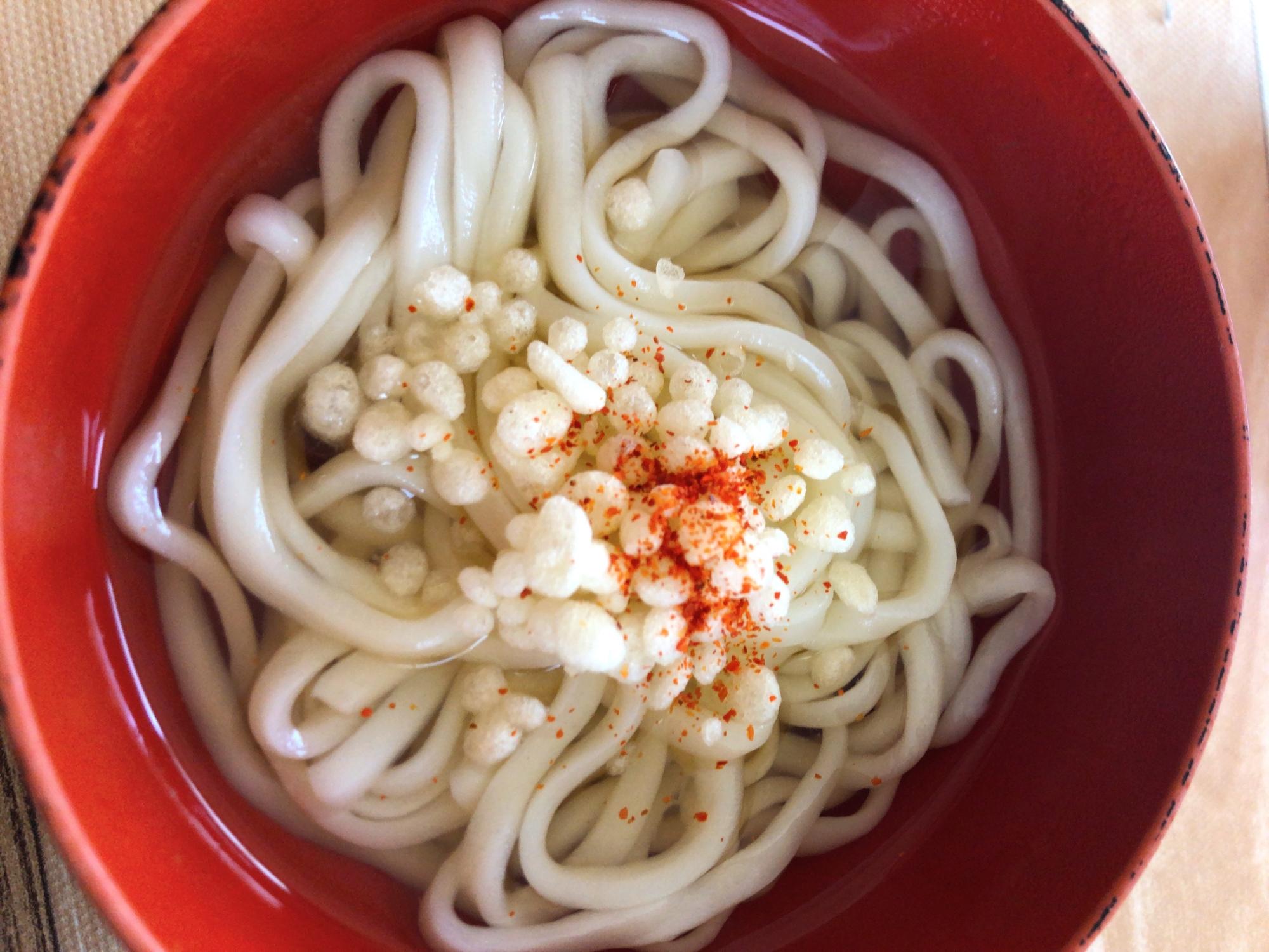 白だし香る細うどん