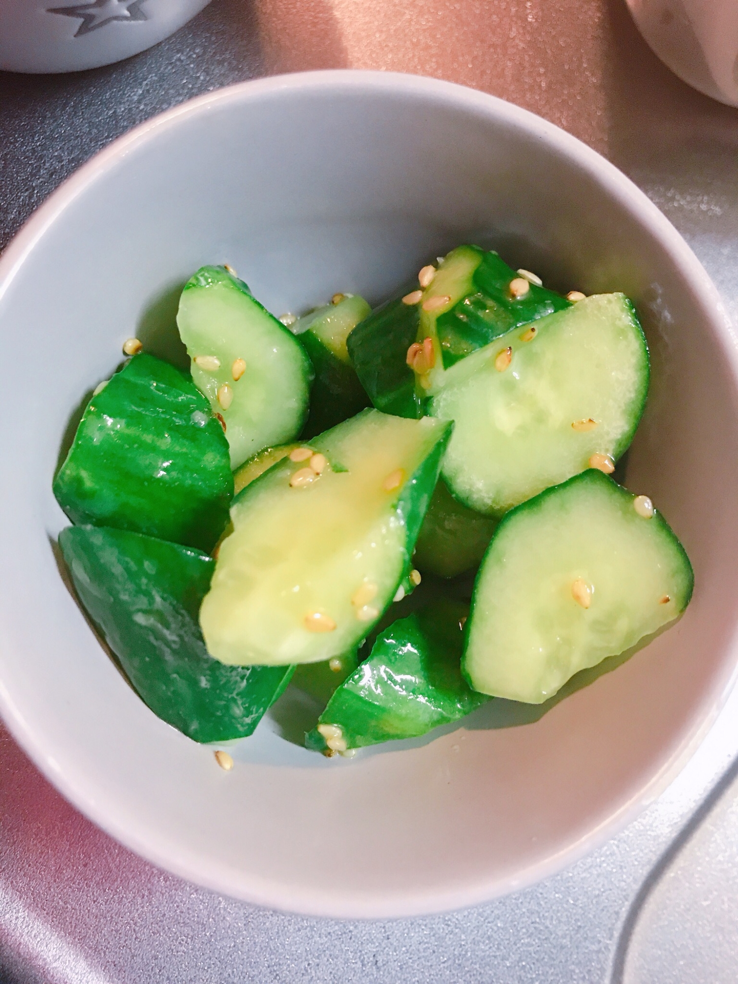 居酒屋さんの味!塩ダレきゅうり