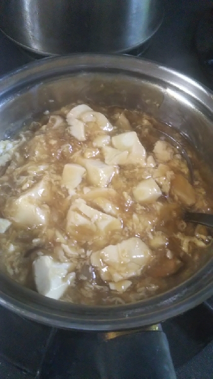 お豆腐が余ったのでおかずにもお汁の代わりにもなっていいです。生姜風味のつゆの味がホッコリお味で美味しくできました～(*^-^)