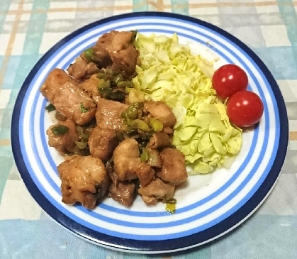 途中から主人に作ってもらいました。簡単に出来て、マヨポンが美味しかったです。