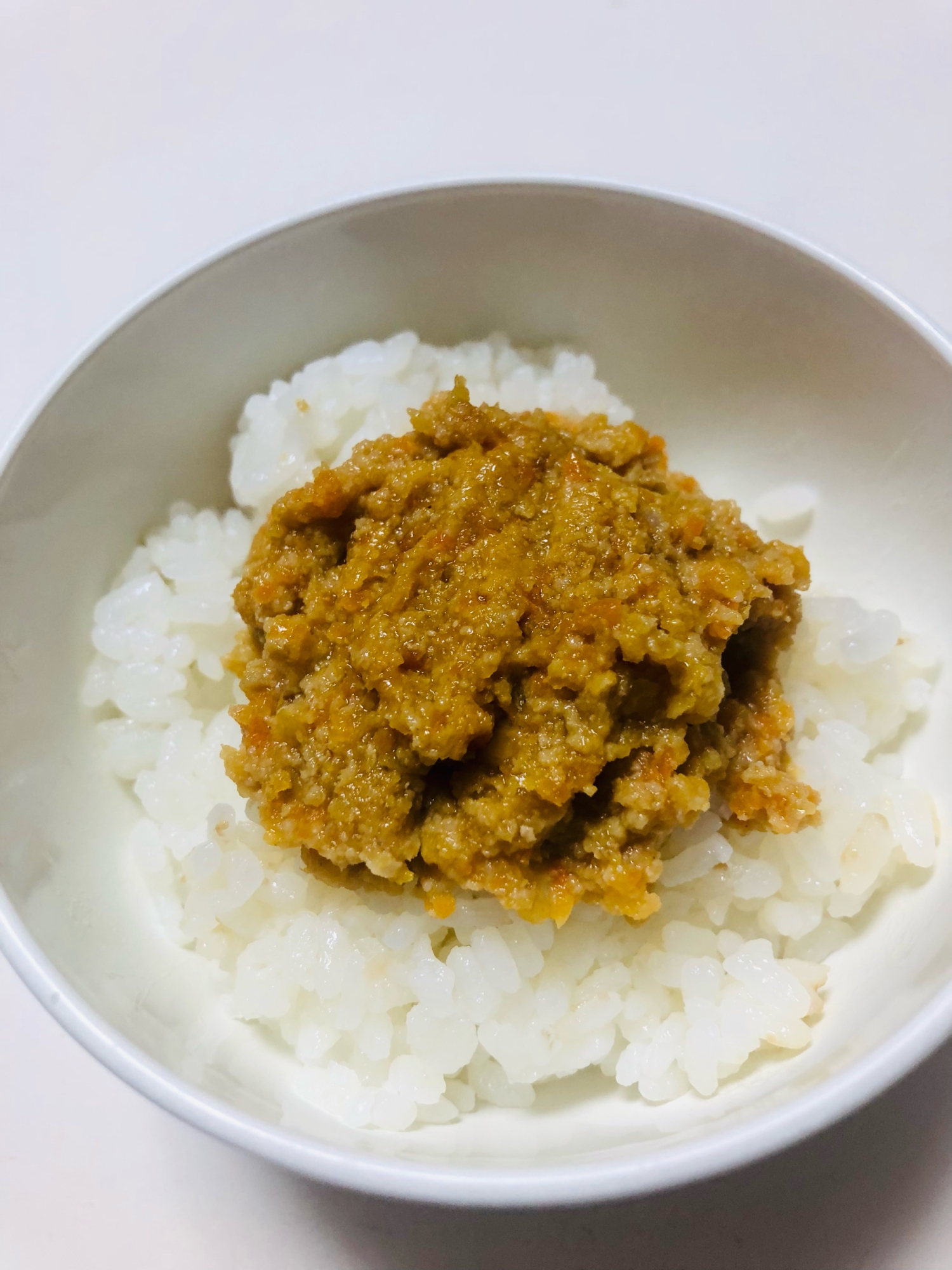 幼児食 ハンバーグ丼