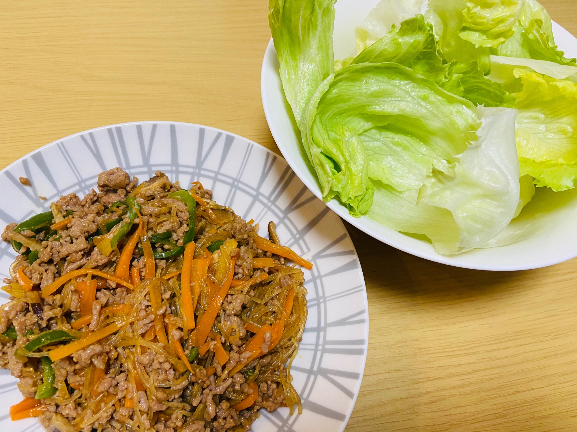 食べたらとまらない！レタス包み！