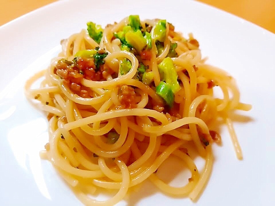 マーボーブロッコリーパスタ レシピ・作り方 by のん786｜楽天レシピ