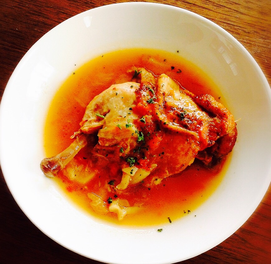 圧力鍋で簡単 トロトロ 骨付き鶏モモ肉のトマト煮 レシピ 作り方 By らあじ2213 楽天レシピ 圧力鍋で簡単 トロトロ 骨付き鶏モモ肉のトマト煮 レシピ 作り方 By らあじ2213 楽天レシピ