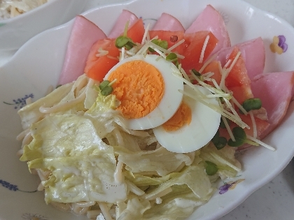 野菜たっぷりのパスタサラダ