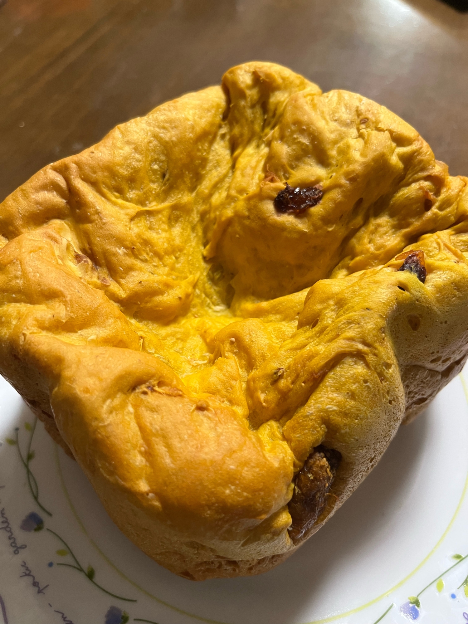 シロカHBでつくるカボチャ無花果食パン1斤分