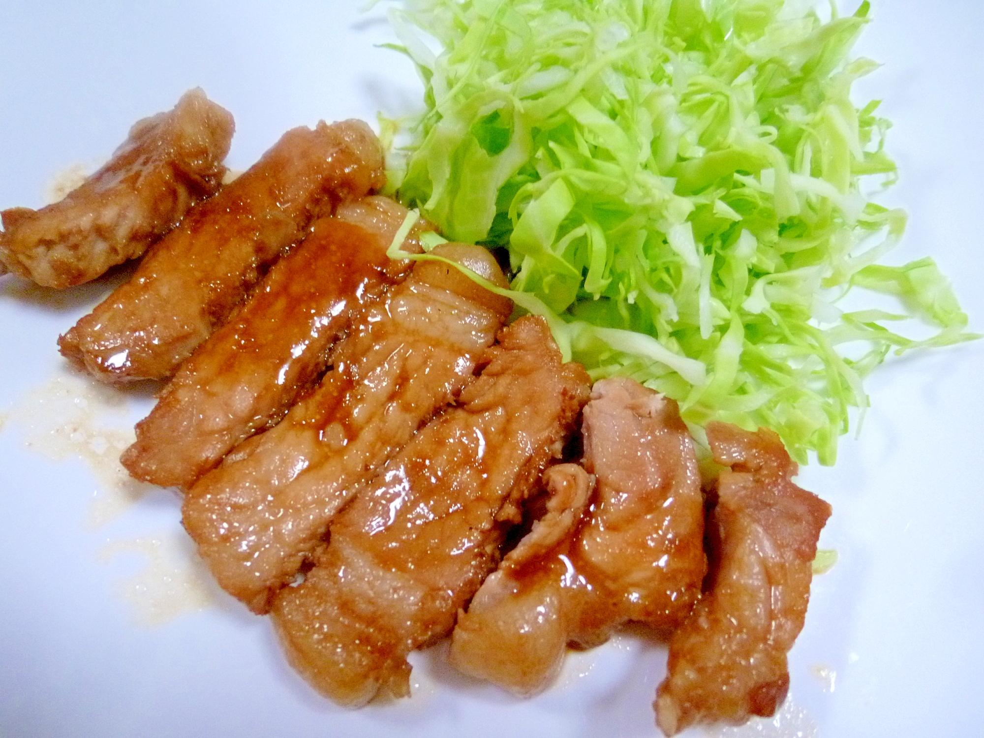 とんかつ肉で豚ロースソテー レシピ 作り方 By Nontan 楽天レシピ