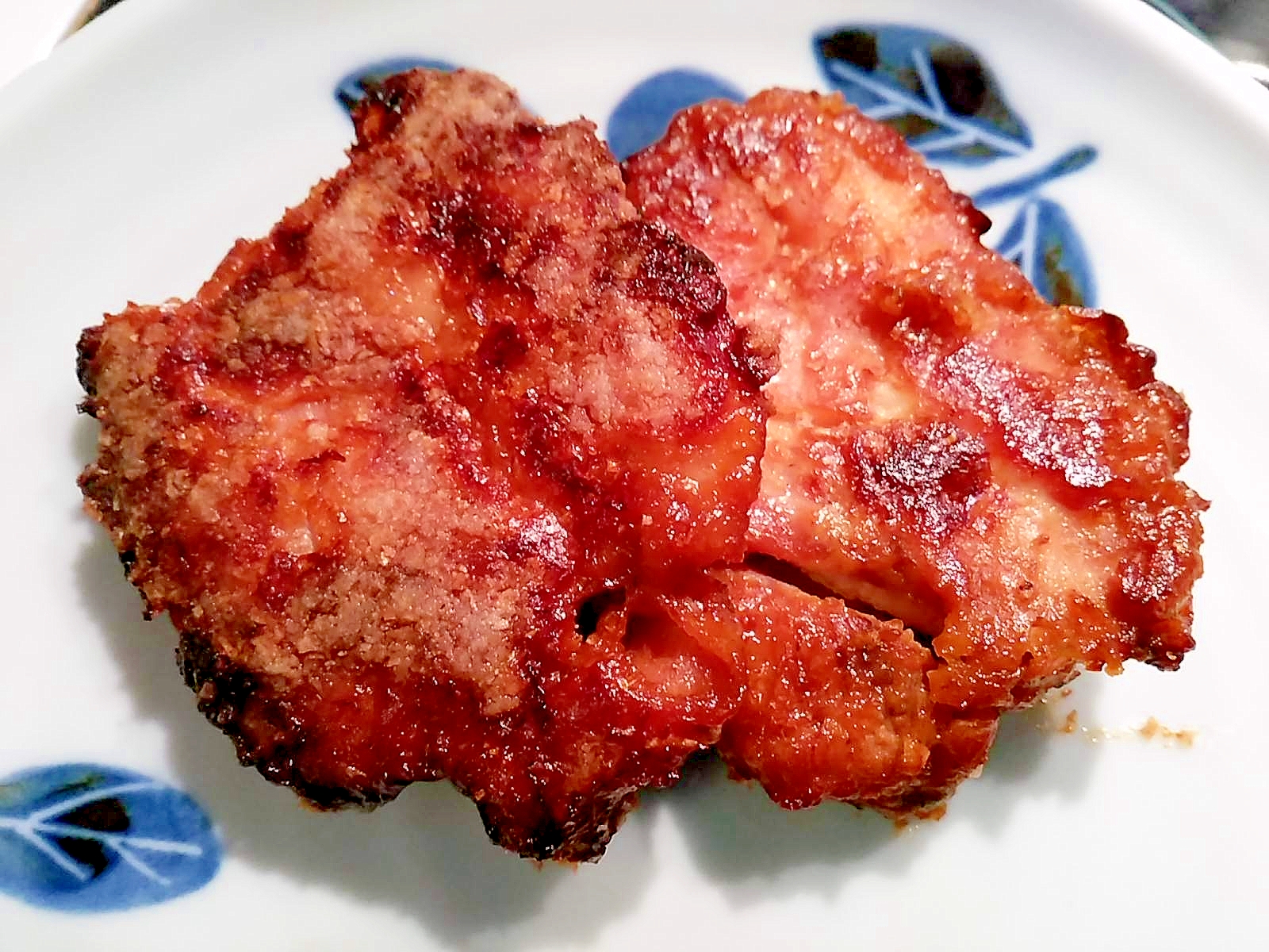 オーブンで鶏モモ肉の味噌焼き