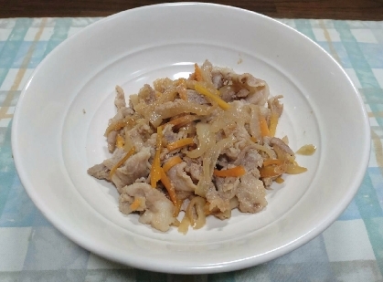 豚肉と野菜の生姜焼き