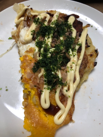 リピです！
今日も美味しいお好み焼きが出来ました！