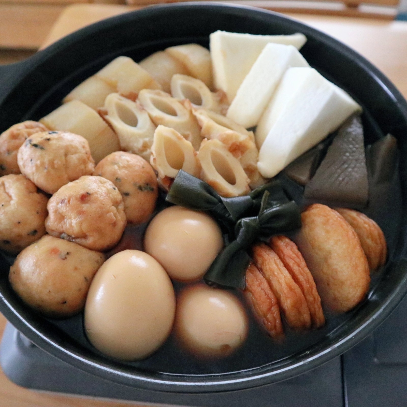 簡単つゆで☆我が家のおでん