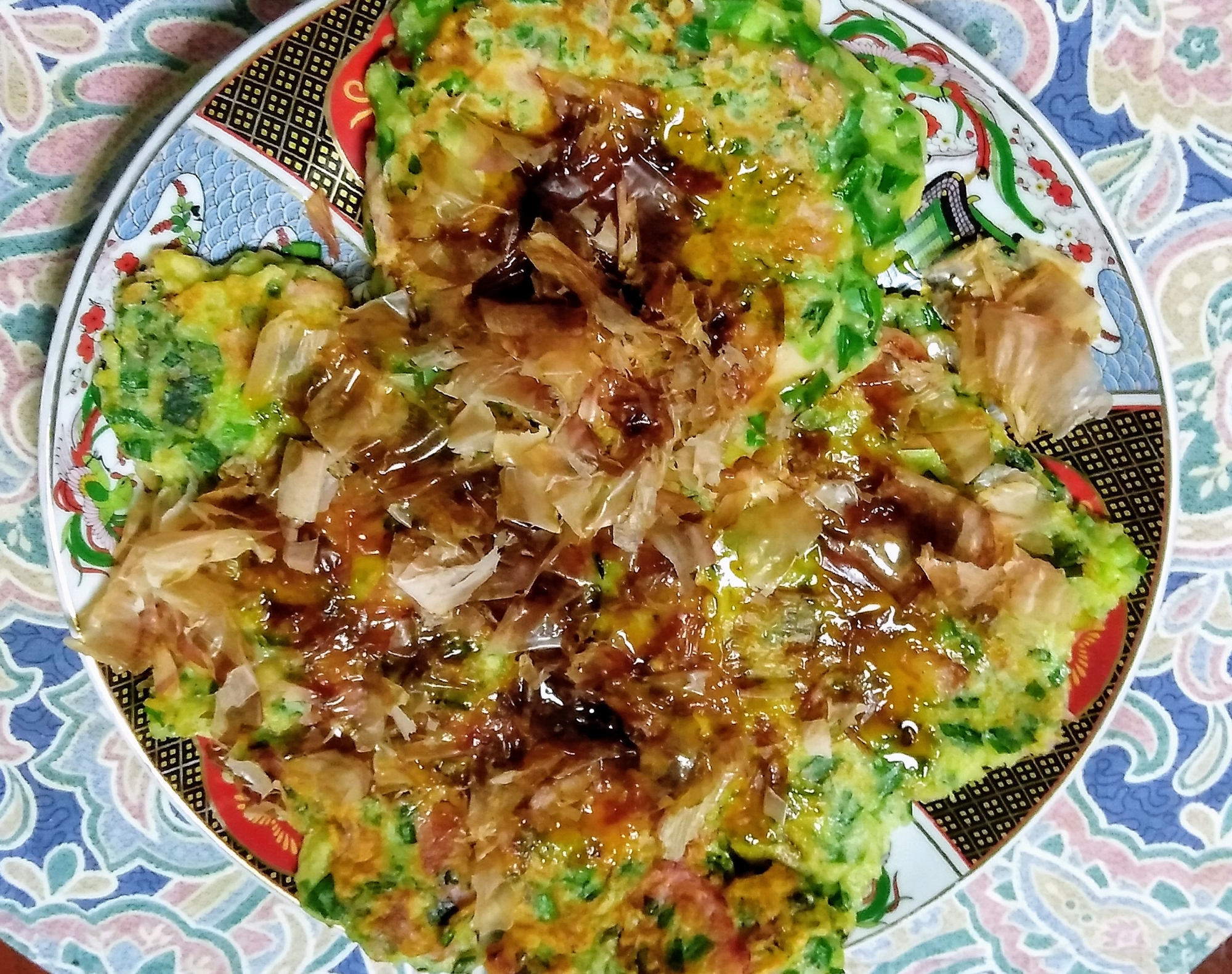 【和風】カツオ節たっぷりチヂミ