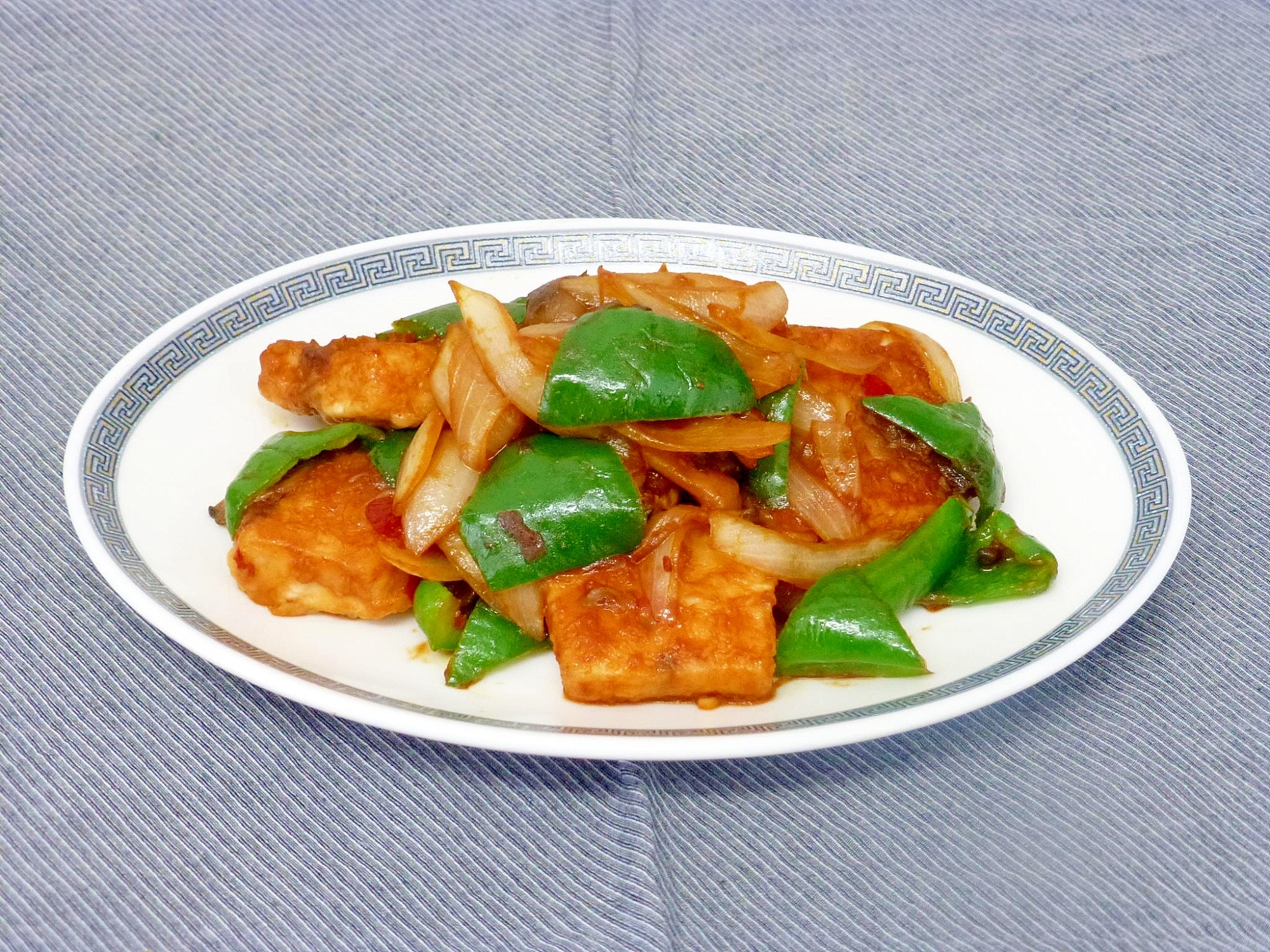 めかじきの甜麺醤炒め