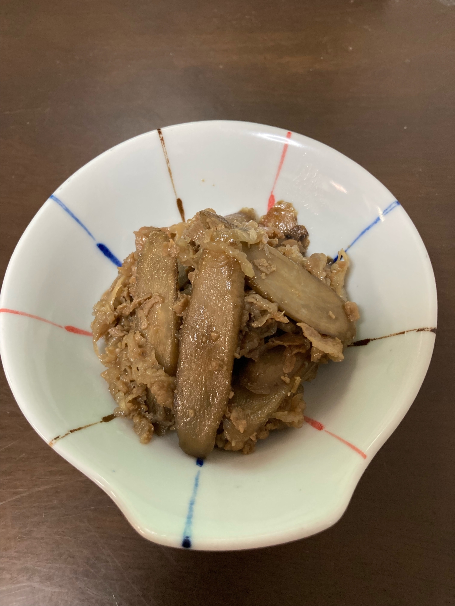 牛肉とごぼうのしぐれ煮